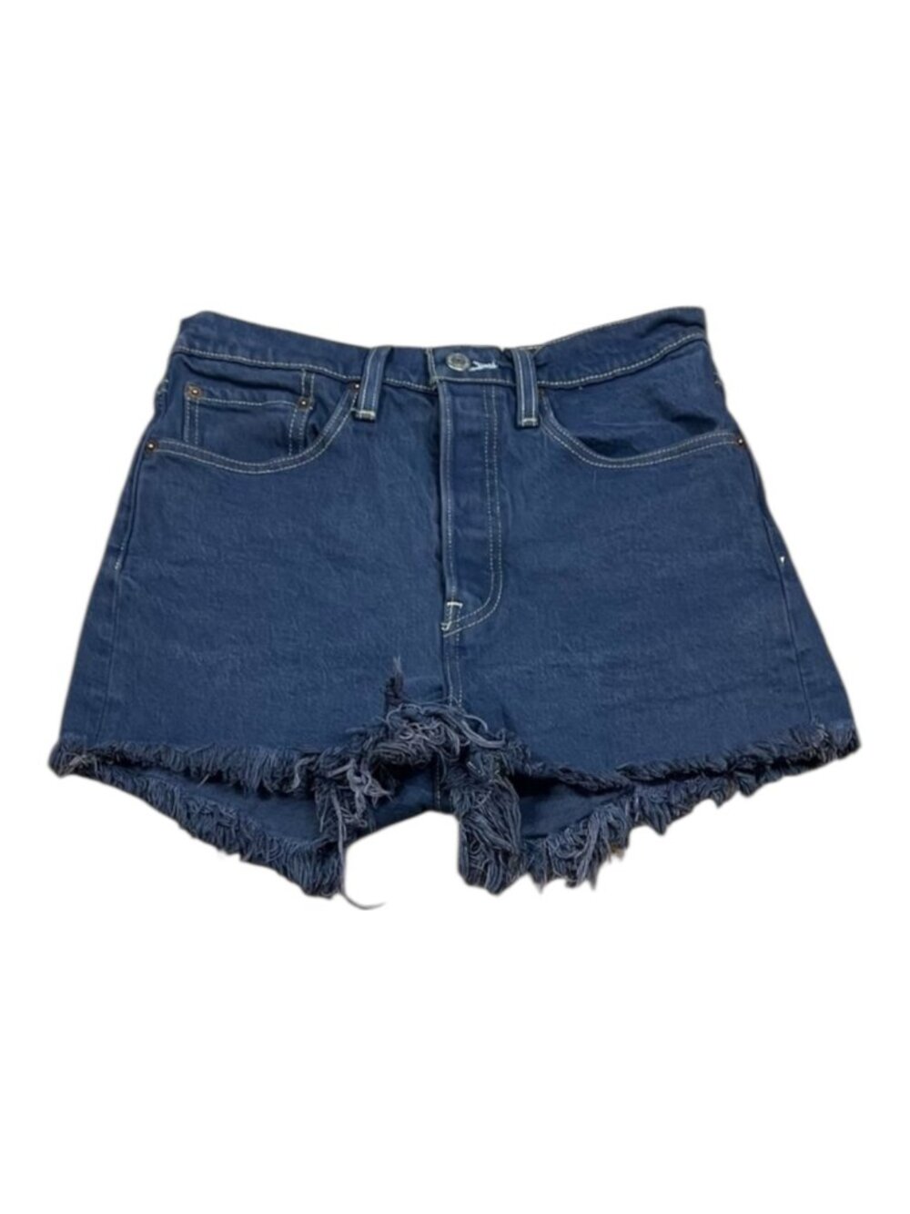 Levi’s 501 Button Fly Denim Cut Off Shorts